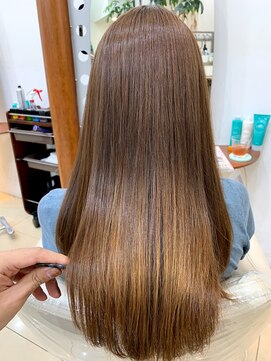 アッシュ 二子玉川店(Ash) 《Ash二子玉川》#大人ロング#髪質改善#艶髪#オトナ女子#イルミナ