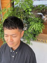 ヒカリスヘアー 吹田店 切り込みメンズカット