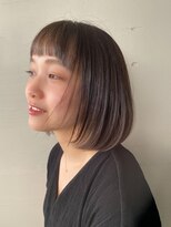 リノショアーズ ショウナン 辻堂店(RinoShores SHONAN)&nbsp;Bob/フェイスフレーミング/ハイライト/ボブ/ベージュ