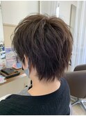 《見附　今町》ボーイッシュ女子　アシメ　束感ショート