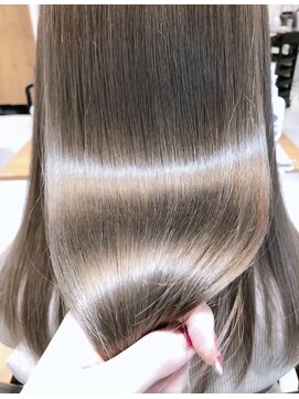 ネイロ 錦糸町(NeiRo) 前髪カタログくびれミディイヤリングカラーラベンダー錦糸町