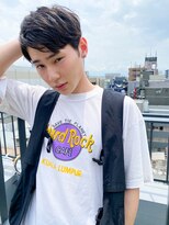 ルービック 京橋(Rubik's)&nbsp;メンズ韓国風_簡単スタイリング_マッシュかきあげバングショート