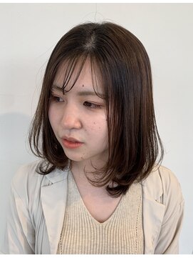 ヘアアンドライフ リー 山形北店(Re...) ゆる巻きミディ/デジ縮/韓国風巻き髪/20代30代40代