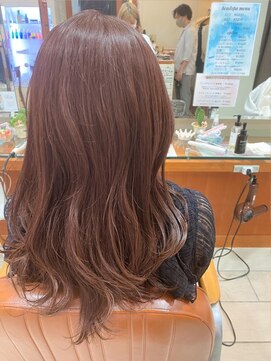 テトラ バイ ネオリーブ 横浜西口店(tetra by neolive) 暖色が可愛い!ピンクベージュ♪