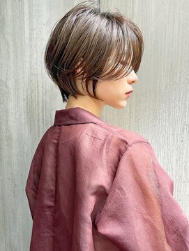 アヴァロン(AVALON) 絶壁解消/ひし形/前下がり/大人ショートボブ/30代/40代★猪狩★