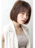 かわいいシンプル×ぱつっと大人ボブ★★