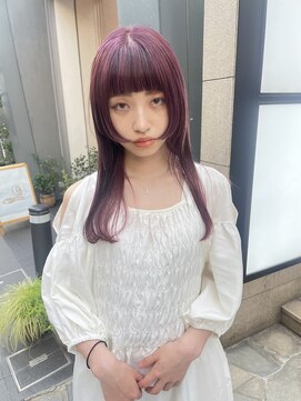 デイジー(Daisy) 天神 大名 ラベンダー 顔まわりカット