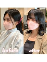 アリーズ(ALLYS)&nbsp;顔周りカット♪ 担当 三好