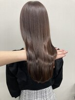 コト 福井大和田店(coto) 福井　大和田　チョコレートブラウン　髪質改善　艶髪ロング