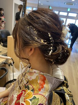 アローズソワン(HELLO'S SOIN) 令和だからこそ輝くギブソンタック!