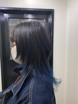 アゴーグ(agog) ウルフカット インナーカラー miyuki