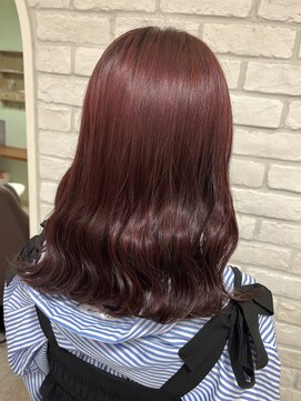 シュガー ヘアアンドネイル 仙台(SUGAR) レッドピンク