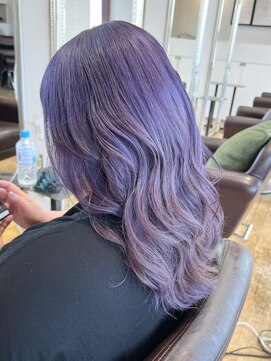 ルッツ(Lutz. hair design) ラベンダーカラー【千代田彩夏】