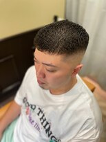 チョス(Chos)&nbsp;スキンフェード×パンチパーマ