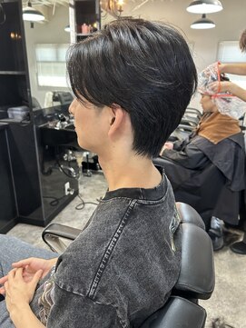 ボルド(MEN'S HAIR SALON BORDO) ナチュラルなセンターパート