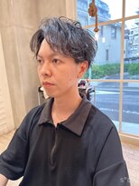 アデプト 綾瀬店(adept)&nbsp;センターパート／メンズカット【綾瀬/北千住/亀有】