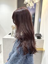 ハグ 横浜(HUG)&nbsp;ブリーチなしWカラーlavender♪