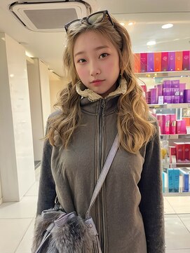 シエル バイ ケンジ 登戸 生田(CIEL by KENJE) ★くびレイヤーエモージュ前髪マチルダボブインナーグレージュ