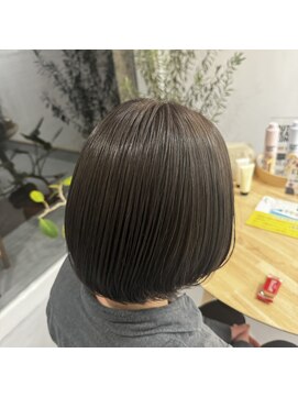 シーアンド(c&) ボブ×チョコレートブラウン