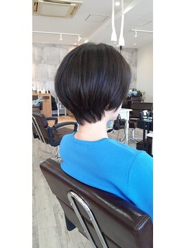 オレのカット ワタシのカラー ハンサムショート