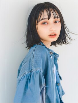 ラベスト キョウト(LOVEST) 風に揺れるストレートボブ○20代30代40代○