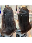 【ONE HAIR】ONEHAIR式艶髪特化縮毛矯正☆