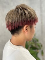 ルーツ(Roots)&nbsp;エンドカラー/裾カラー/ワインレッド/メンズスタイル