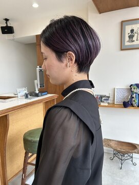 イット(it.) 【yuna】ショートヘアアレンジ　カットカラー