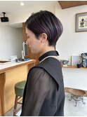【yuna】ショートヘアアレンジ カットカラー