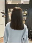 髪質改善カラー グレージュカラー
