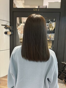 オーバーツー(over-two) 髪質改善カラー グレージュカラー