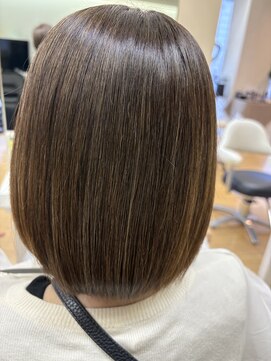 クララ 札幌琴似店(CLALA S.Kotoni) ボブヘア酸熱トリートメント