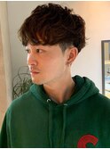 メンズパーマ マッシュパーマ ツーブロック 刈り上げ