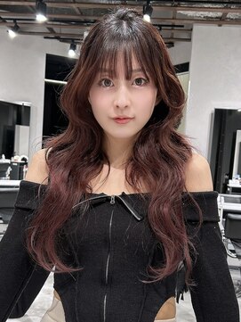 リアン バイ キートス(Lien by kiitos) レイヤーカット×ウェーブ