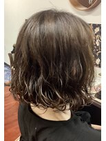 エヴァン(Evan)&nbsp;人気のボブパーマで艶っぽく柔らかい上品さ