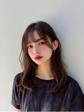 e.m.a プレミアムビューティーサロン 栄駅店(e.m.a PREMIUM BEAUTY SALON) ◯◯/イメチェン/外ハネボブ/美髪/ワイドバング/髪型