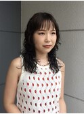 カーリーパーマ癖毛風パーマニュアンスパーマくるくるパーマ