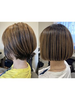 【船橋駅4分】上品な大人のハイライト、360度どこから見ても美シルエットなど、大人可愛いヘアスタイルに♪