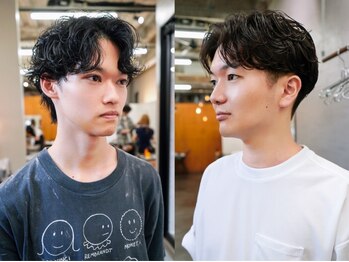 メンズ ニール 名古屋 伏見 丸の内(men's NEELU)の写真/NEELUから《men's》新ブランドOPEN★パーマだけど上品でナチュラルなパーマスタイルをご提案します