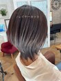 パルフェ ヘアー バイ オーク 九大学研都市(parfait hair byOAK)&nbsp;レイヤーカット。