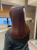 ヘアリゾート粋 トゥジュ 池袋東口店(tujuh)&nbsp;髪質改善/艶髪/ロング/ストレート/ローズブラウン