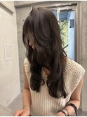 レイヤーカット/ミディアムレイヤー/髪質改善/顔まわりカット