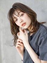 ギークス(GEEKS)&nbsp;【GEEKS渋谷】伸ばしかけロング/ハッシュカット/冬カラー/ウルフ