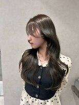 アスター 天神大名店(Aster) 暗髪/黒髪/オリーブグレー/小顔/ココアベージュ/オリーブカラー