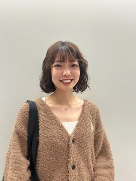 ベター(better) 可愛いフェミニンボブで秋の雰囲気