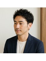 スープレックス ヘアーデザイン(SOUPREX HAIR DESIGN) 大人メンズショートナチュラルパーマ 20代 30代 40代 50代 60代