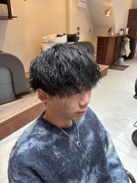 波巻きスパイラルパーマ