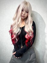 リゲル(rigel)&nbsp;ホワイトベース×ビビッドレッドエクステ