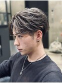 men's/メンズ/フェザーパーマ/サーフカール/ダウンパーマ/池袋