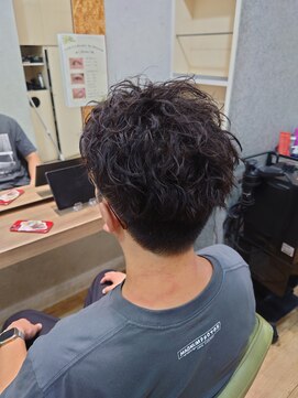 ブロッサム 東中野店 ツイストスパイラル◎メンズパーマ韓国風シャドウパーマ束感
